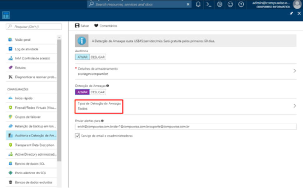Detecção de Ameaças