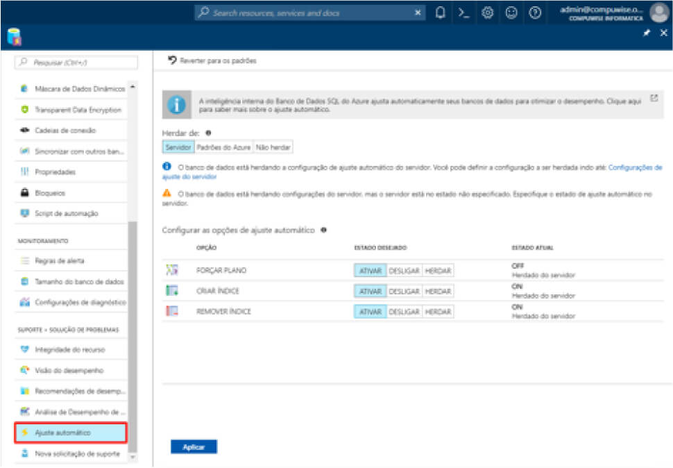 Performance (autoajuste)
